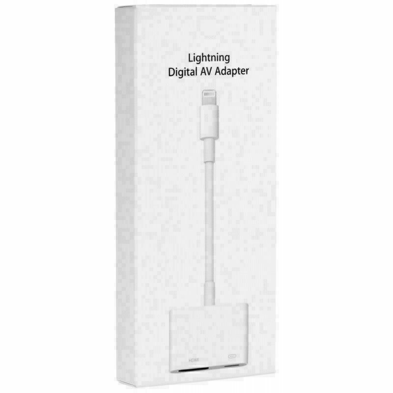 Apple iPhone iPad Lightning To HDMI Digital AV TV Cable Adapter - No  external power needed
